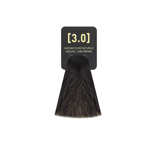 3.0 Темный коричневый натуральный NATURAL DARK BROWN (100 мл) Крем-краска для волос INCOLOR