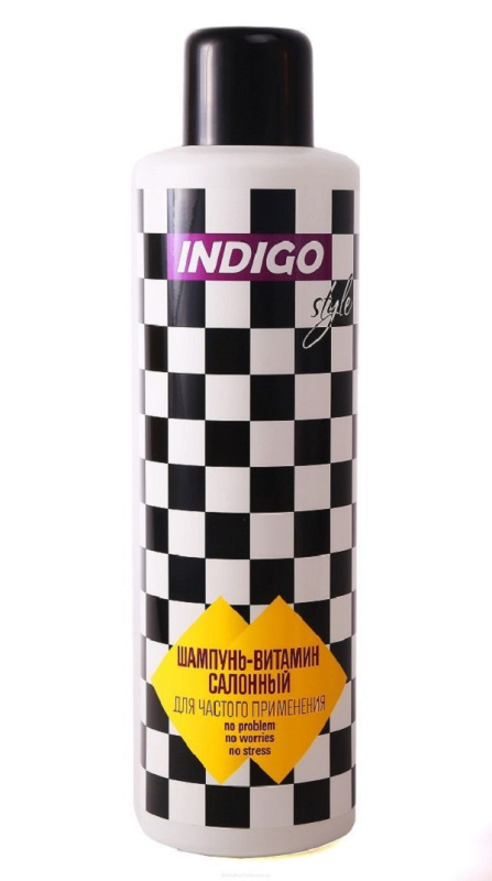 Шампунь-витамин 1000 мл салонный для частого применения, Indigo Style