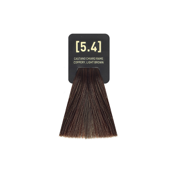 5.4 Медный светло-коричневый COPPERY LIGHT BROWN (100 мл) Крем-краска для волос INCOLOR	
